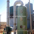 Fiberglass gas absorbing tower chlorine scrubber